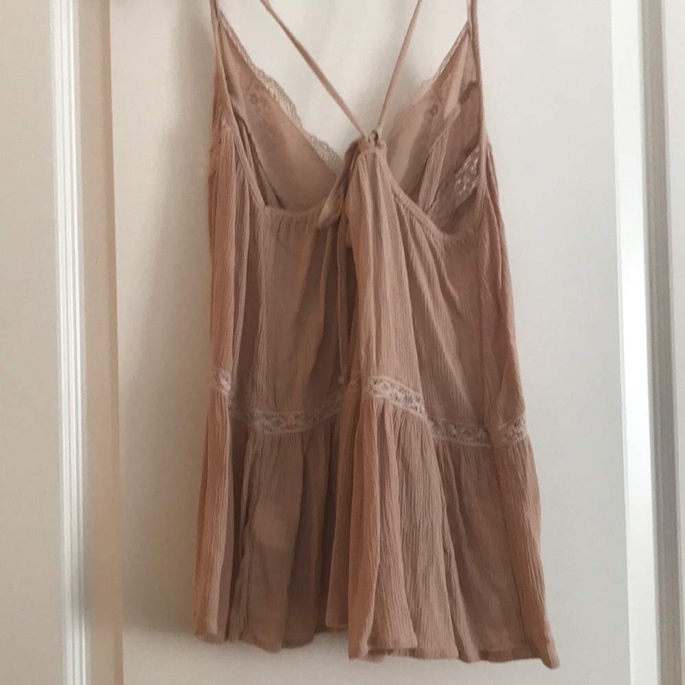 Lace Pink Top - Picture 3 of 4